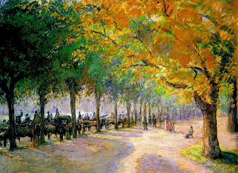 20 Famous Landscape Paintings Artblr   Hyde Park 